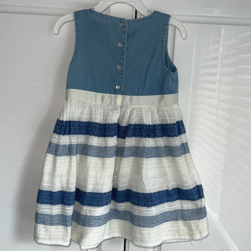 NWOT Aphorism girls toddler striped dress